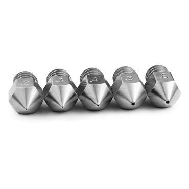 Micro Swiss MK8 Plated Wear Resistant Nozzle Value Pack
