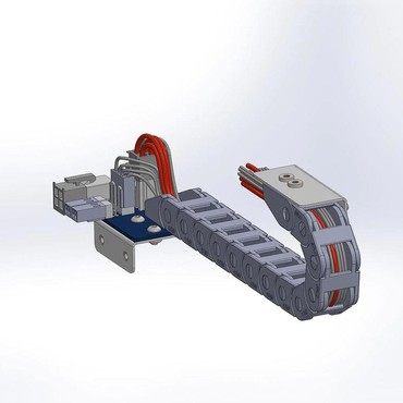Craftbot Flow / Flow IDEX Z energychain with cable and PCB