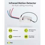 Goobay Mini-Infrarot-Bewegungsmelder 2
