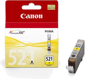 Tintenpatrone Canon CLI-521Y yellow