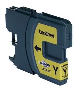 Tintenpatrone Brother LC-980Y Tintenpatrone Brother LC-980Y