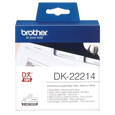 Endlos-Etikett (Papier) Brother DK-22214 Endlos-Etikett (Papier) Brother DK-22214