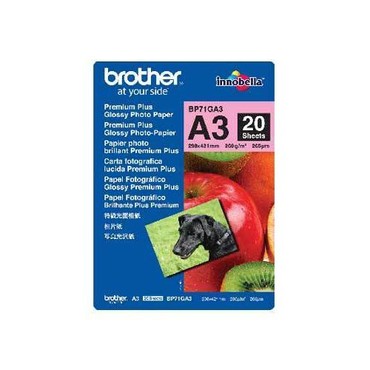 Brother BP71GA3 Premium Plus Glossy Photo-Papier Brother BP71GA3 Premium Plus Glossy Photo-Papier