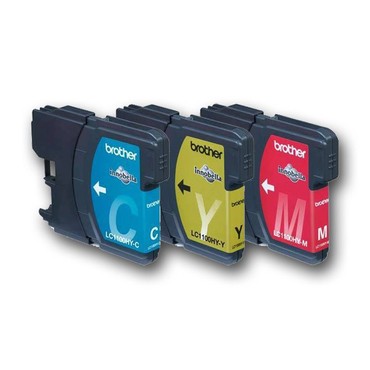 Rainbow Pack Brother LC1100HY cyan/magenta/yellow Rainbow Pack Brother LC1100HY cyan/magenta/yellow