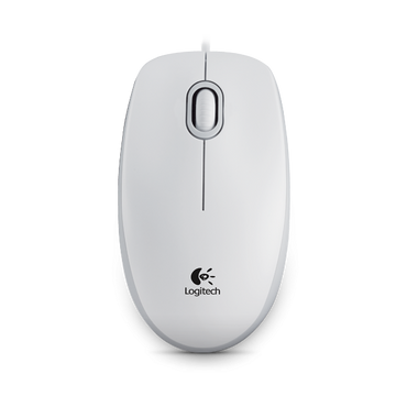 Logitech M100 Optical Mouse / weiss