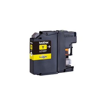 Tintenpatrone Brother LC-123Y yellow / 600 Seiten Tintenpatrone Brother LC-123Y yellow / 600 Seiten