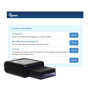 Z-Wave USB Stick UZBWAY inkl. Z-Way Controller Software