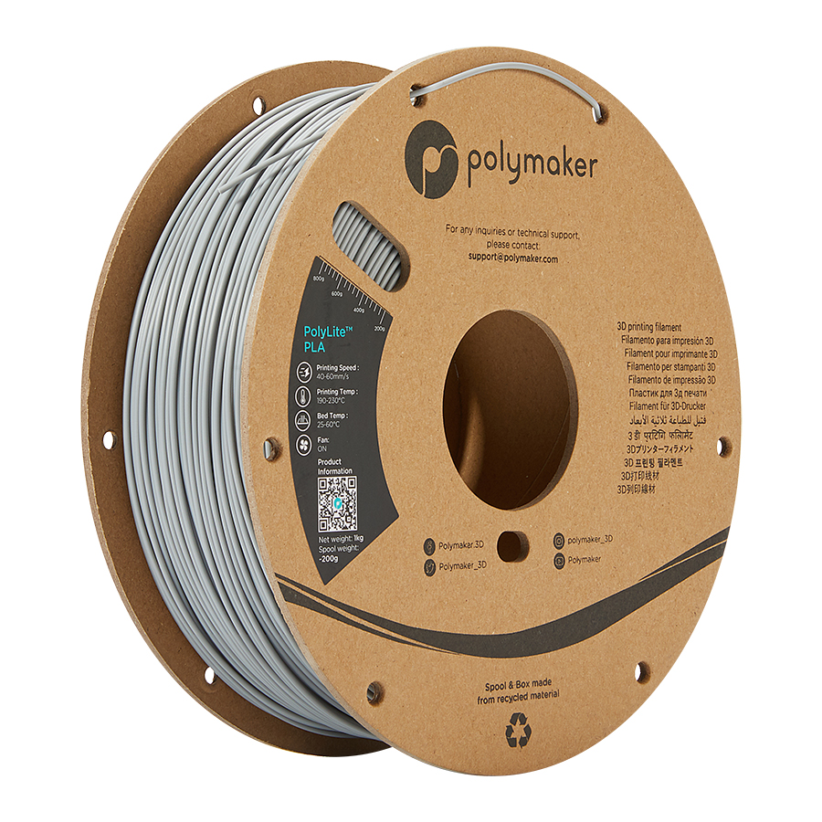 Polymaker Polylite 1.75mm grau