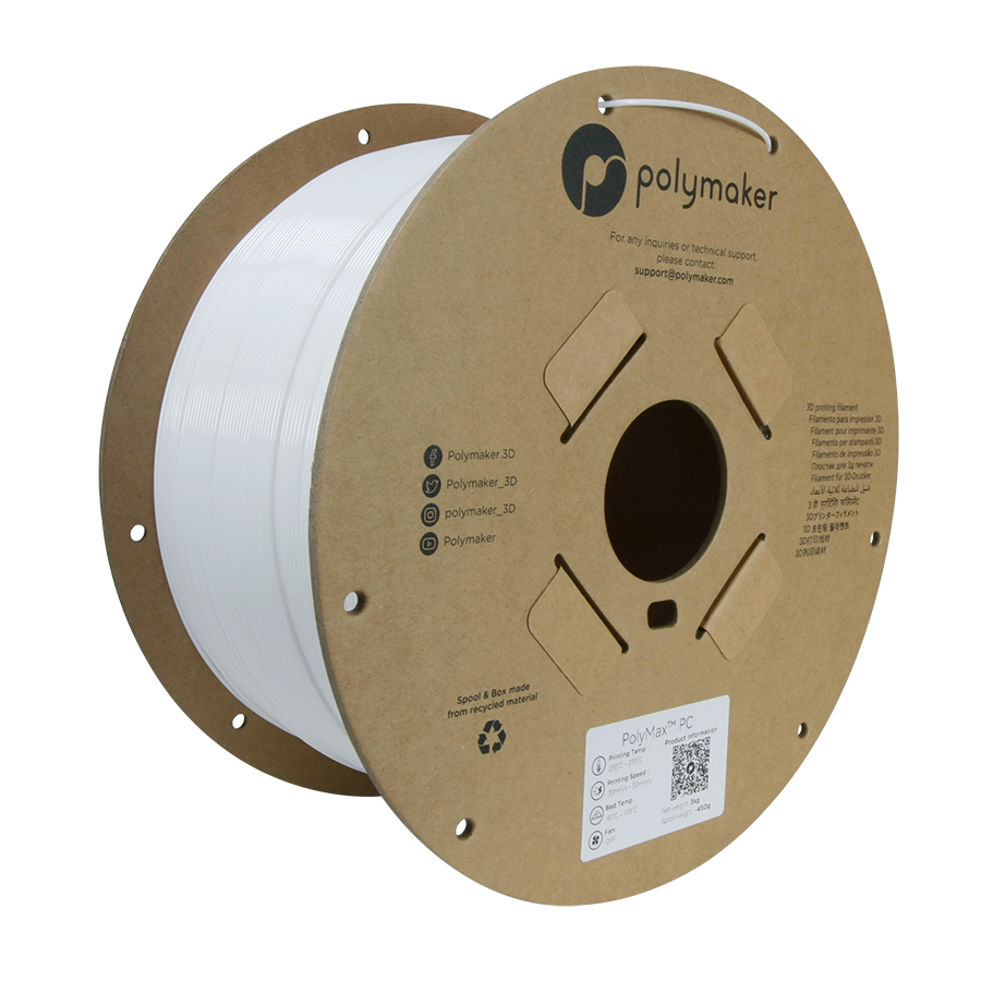 Polymaker PolyMax PC 3kg weiss