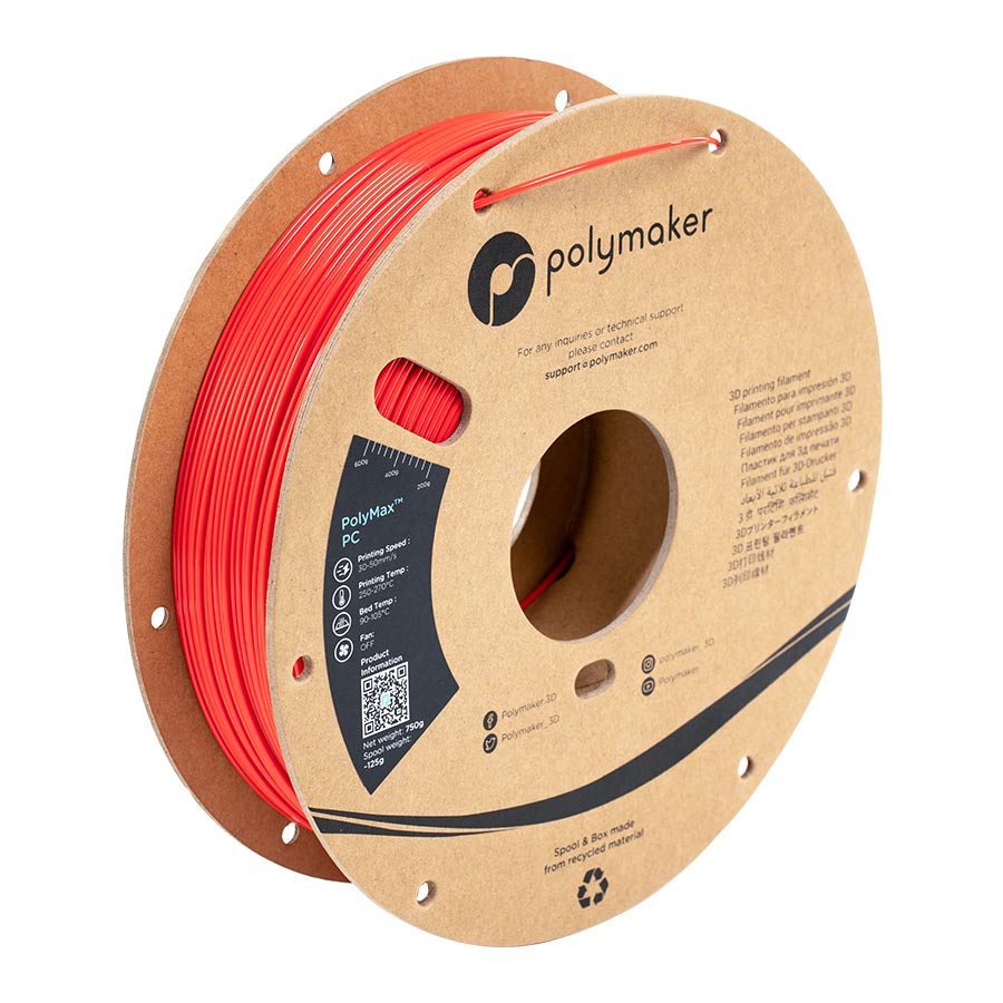 Polymaker PolyMax PC rot 750g