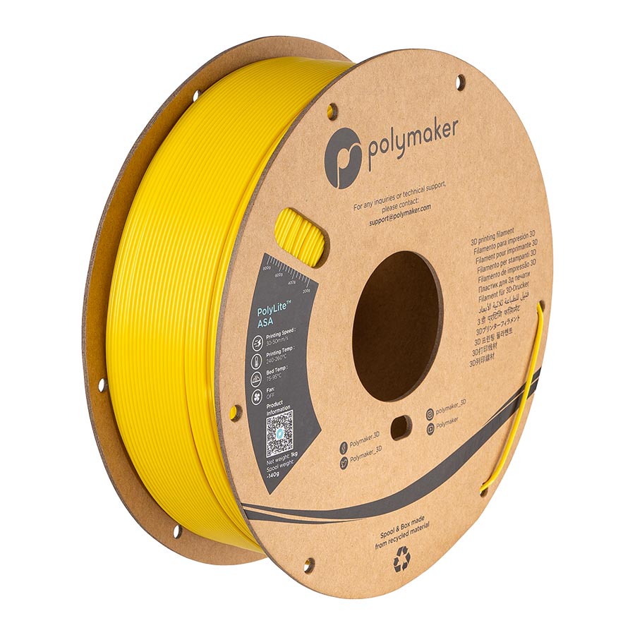 Polylite ASA yellow 175mm