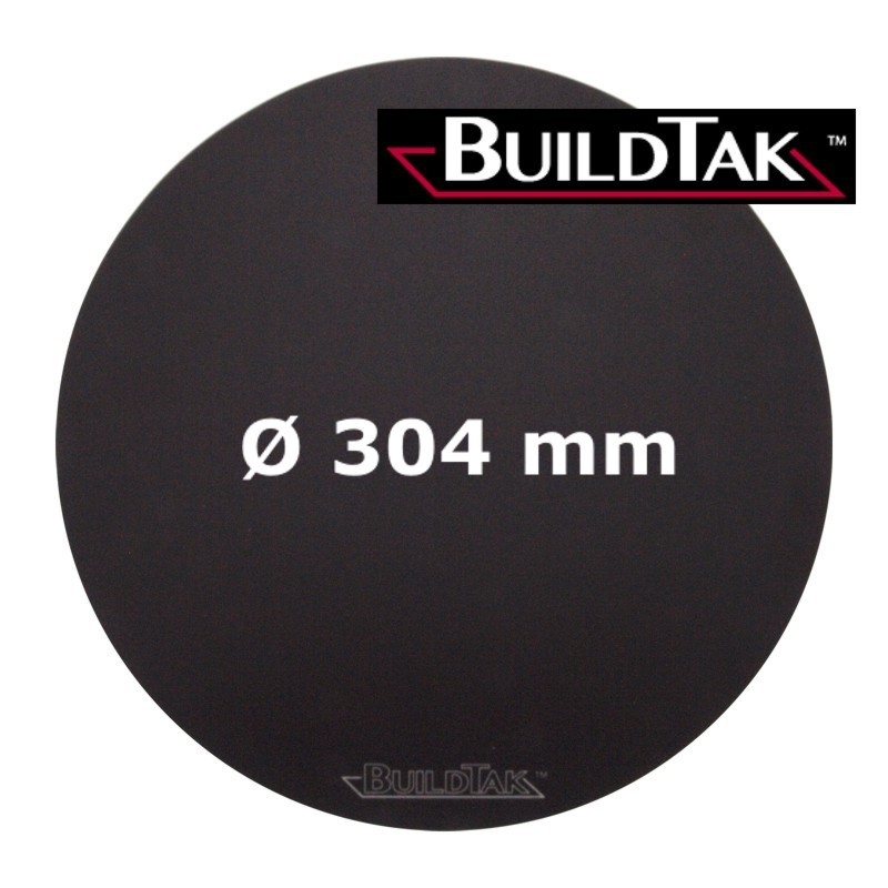 Druckbettfolie BuildTak Ø 304 mm rund