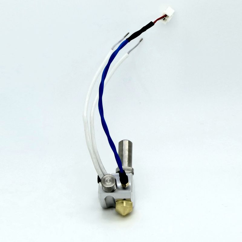 komplettes Hotend links Flashforge Creator Pro 2