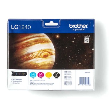 Tintenpatrone Brother LC1240VALBPDR Value cmybk Tintenpatrone Brother LC1240VALBPDR Value cmybk