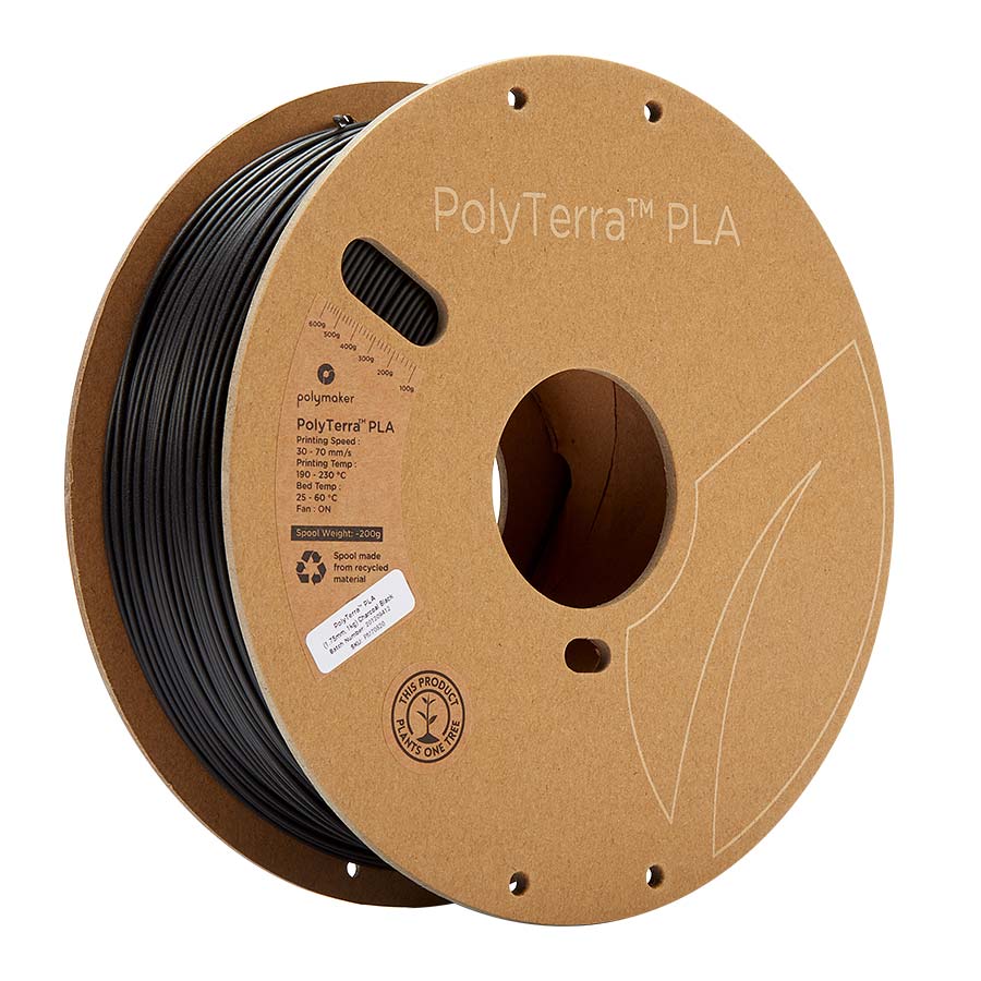 PolyTerra PLA Charcoal Black 175