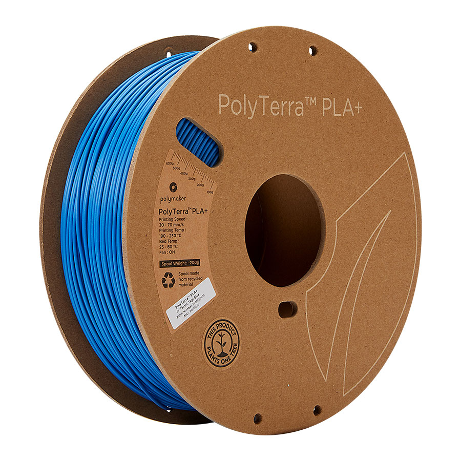 Polymaker PolyTerra PLA+ blau