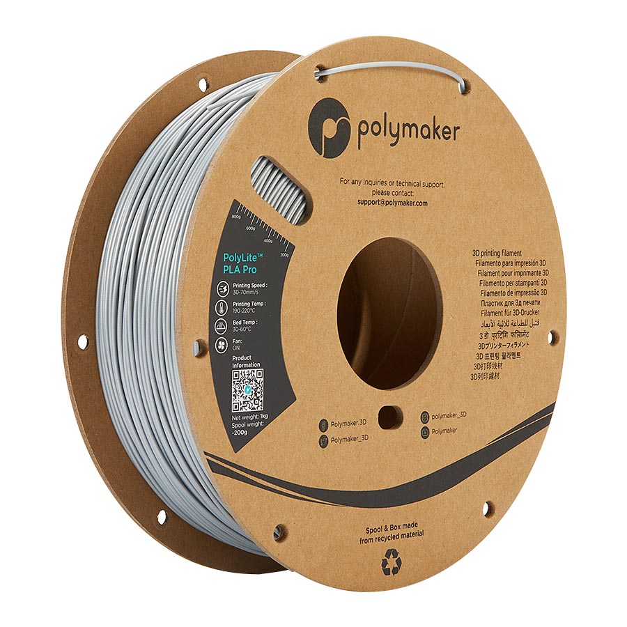 Polymaker Polylite PLA Pro silber