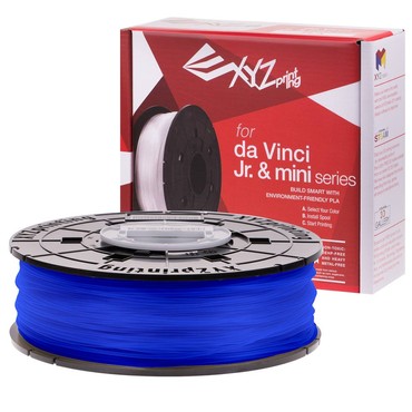 blue XYZprinting Jr. PLA Filament 