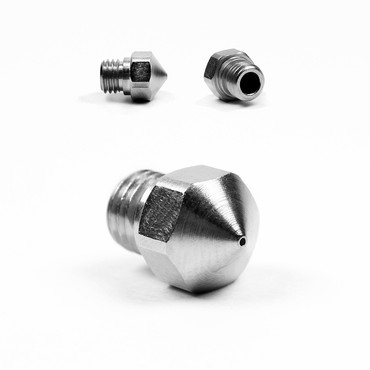 Micro Swiss MK10 Plated Wear Resistant Nozzle for PTFE lined hotend M7 Threads 