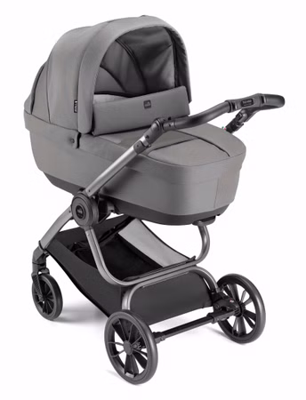 CAM Duo Kinderwagen Techno Babila beige Techno Babila 2-in-1 Kinderwagen mit umkehrbarem Sitz, UV50+ Sonnenschutzverdeck, handgenähtem Lederimitat und 100 % Baumwollfutter – stilvoller und sicherer Begleiter von Geburt bis 22 kg beige