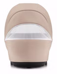 CAM Duo Kinderwagen Techno Babila beige Breite, weiche Tragewanne des CAM Techno Babila Kinderwagens mit verstellbarer Rückenlehne und atmungsaktivem Boden für optimalen Komfort und Sicherheit beige