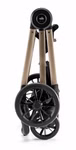 CAM Duo Kinderwagen Techno Babila beige Kompakt zusammengeklappter CAM Techno Babila Kinderwagen, freistehend mit praktischem Tragegriff – perfekt für Transport und Aufbewahrung beige