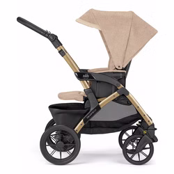 kinderwagen-dinamico-smart-beige-kombi-seitenansicht.jpg CAM Kinderwagen Dinamico Smart Kombi 3in1 in stilvollem Design mit umkehrbarem Sitz, großen Hinterrädern und ergonomischem Griff – ideal für Kinder von 0 bis 4 Jahren in beige