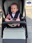 2in1 Kombi-Kinderwagen Modus Duo in modernem italienischem Design – komfortabler Begleiter für Kinder von 0 bis 4 Jahren in grün