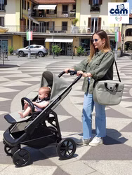 2in1 Kombi-Kinderwagen Modus Duo 2in1 Kombi-Kinderwagen Modus Duo in modernem italienischem Design – komfortabler Begleiter für Kinder von 0 bis 4 Jahren in grün