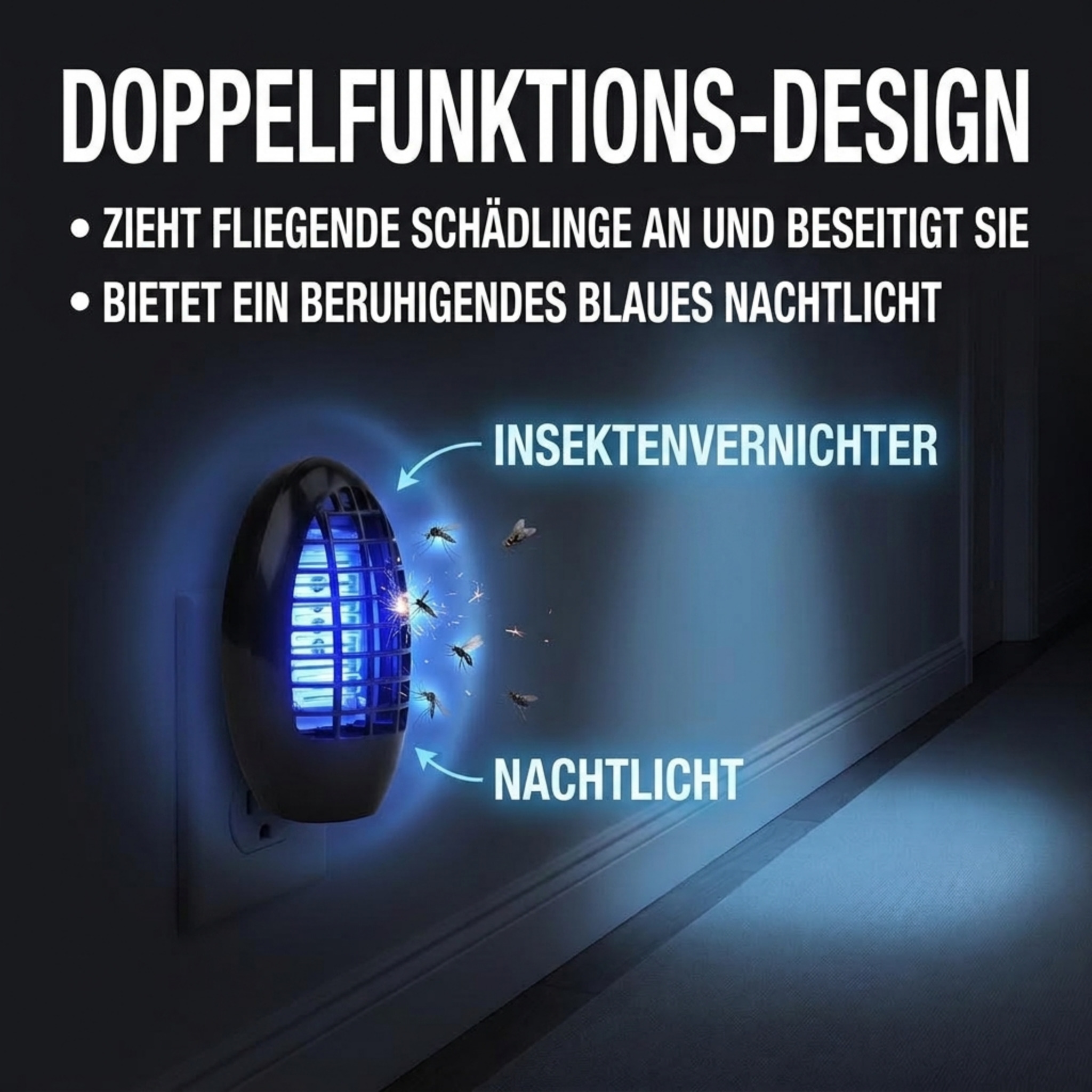 H+H IV 104 Elektronischer Fluginsektenvernichter H+H IV 104 Elektronischer Fluginsektenvernichter