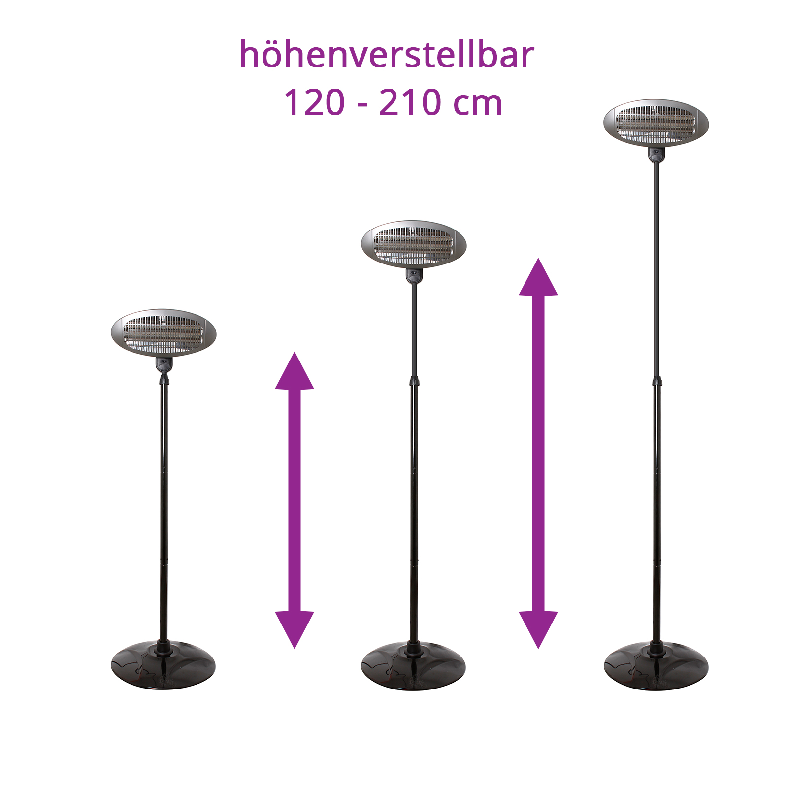 Heizstrahler Höhenverstellbar Heizstrahler Höhenverstellbar