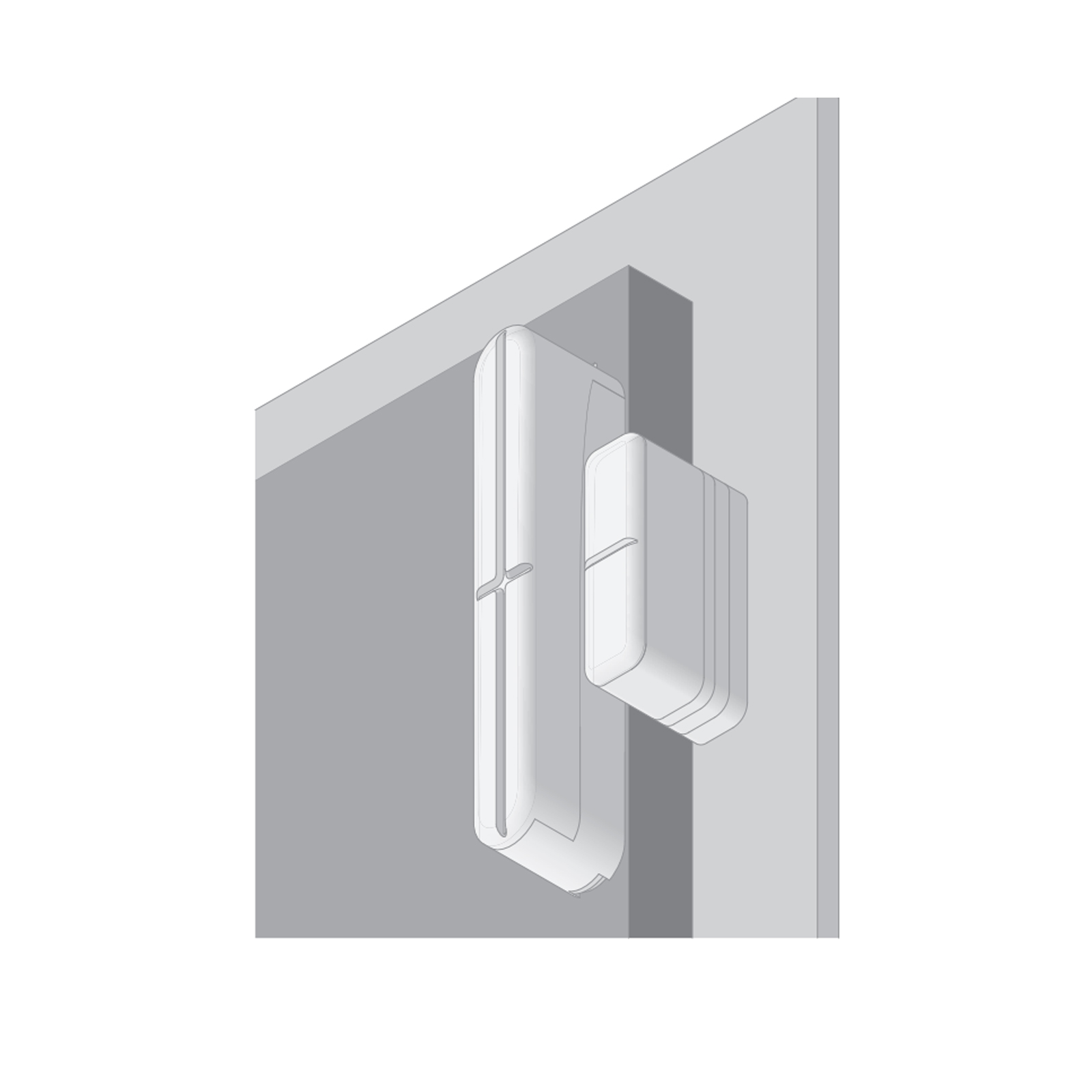 OLYMPIA 6103 Tür-/Fensterkontakt für OLYMPIA Protect und ProHome Systeme, 3 Stück OLYMPIA 6103 Tür-/Fensterkontakt für OLYMPIA Protect und ProHome Systeme, 3 Stück