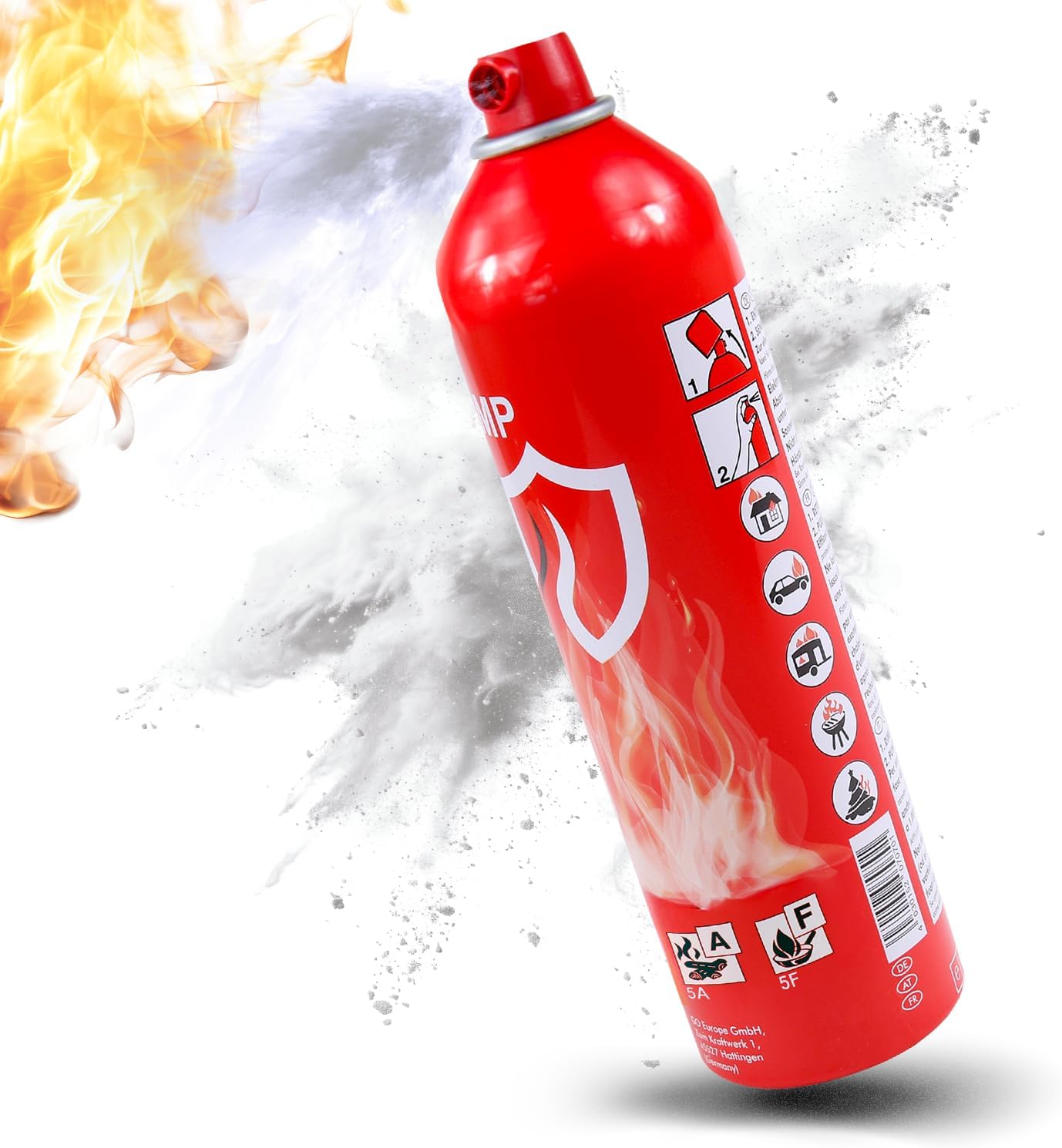 Feuerlöschspray Feuerlöscher Fettbrand Universal einsetzbares auf Schaumbasis 500g Feuerlöschspray Feuerlöscher Fettbrand Universal einsetzbares auf Schaumbasis 500g