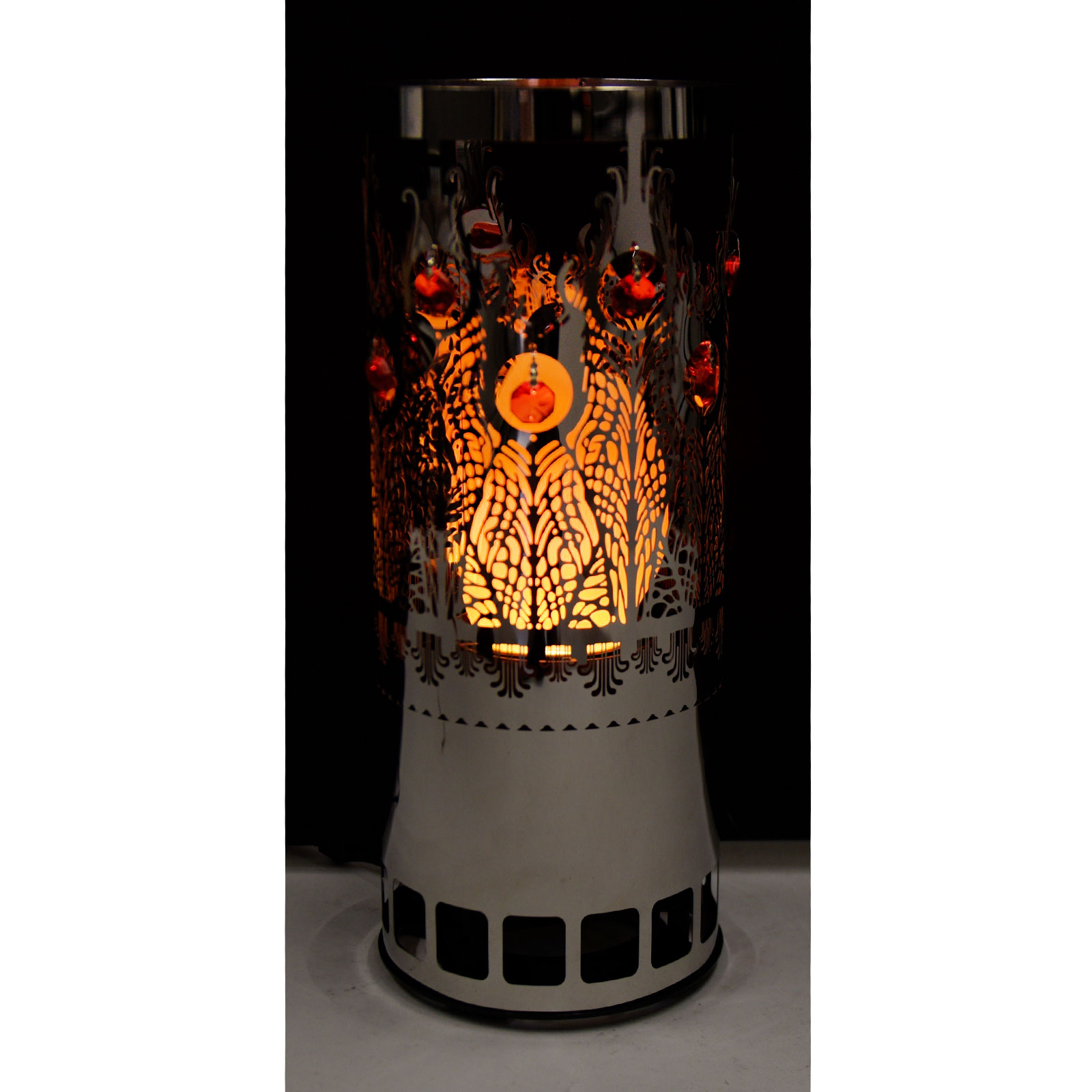 APANDO Flammenleuchte Edelstahl Halogenlampe Pfaudesign APANDO Flammenleuchte Edelstahl Halogenlampe Pfaudesign