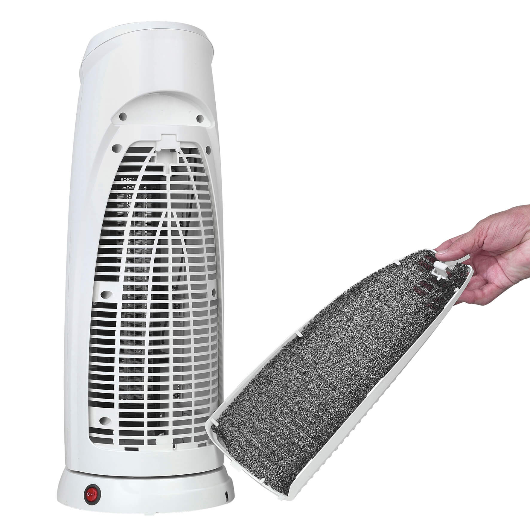 EUROM Keramikheizung Safe-t-Heater 2000 Tower RC Fernbedienung Staubfilter EUROM Keramikheizung Safe-t-Heater 2000 Tower RC Fernbedienung Staubfilter