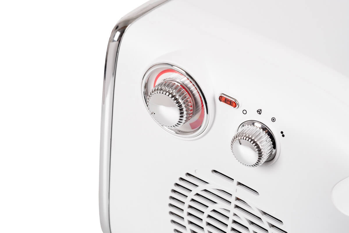 EUROM Retro Ventilator & Heizstrahler 1800 Watt und 3 Leistungsstufen weiß EUROM Retro Ventilator & Heizstrahler 1800 Watt und 3 Leistungsstufen weiß