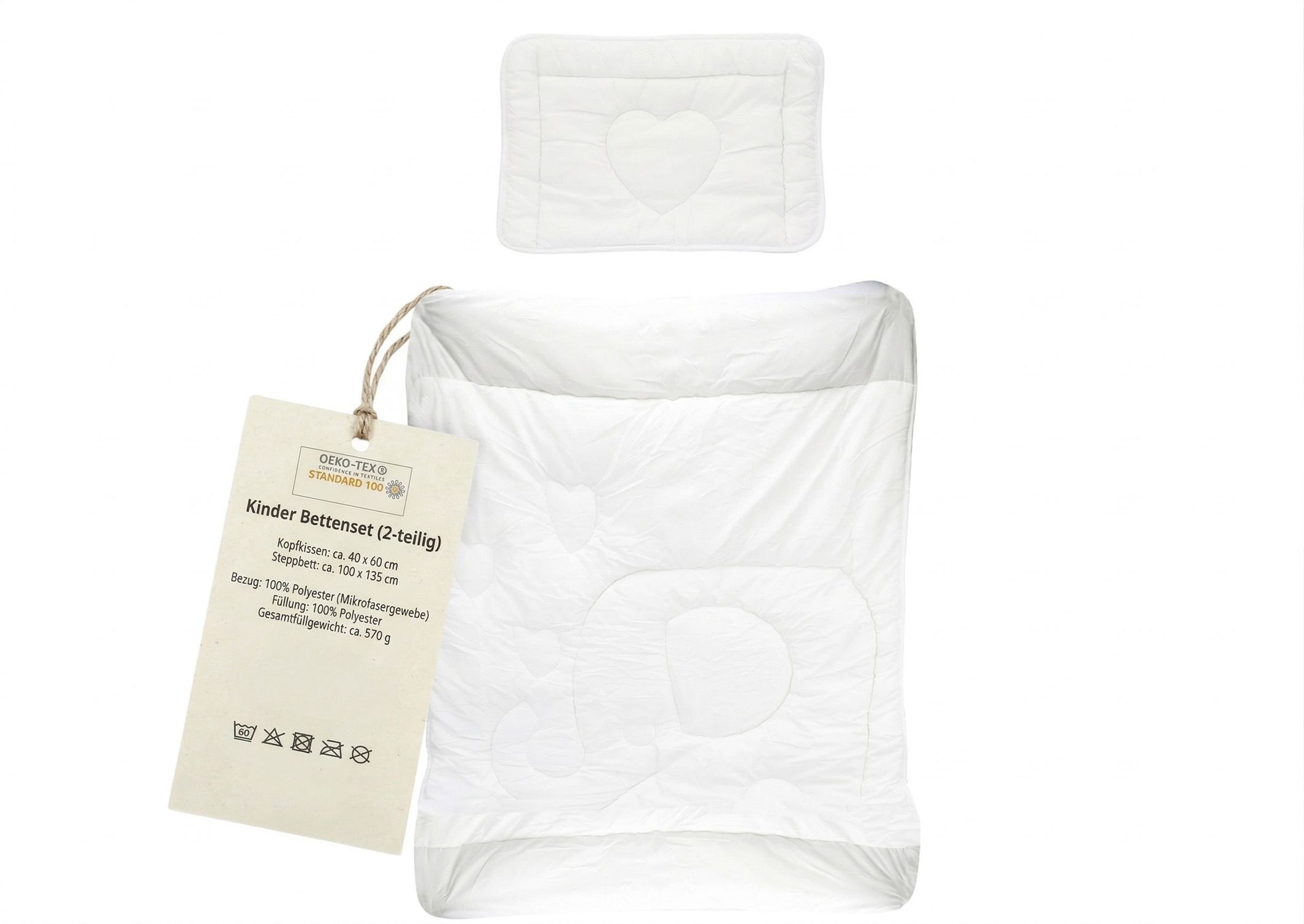 Hochwertiges Mikrofaser Kinder Betten Set für Allergiker geeignet, 2-teilig Hochwertiges Mikrofaser Kinder Betten Set für Allergiker geeignet, 2-teilig