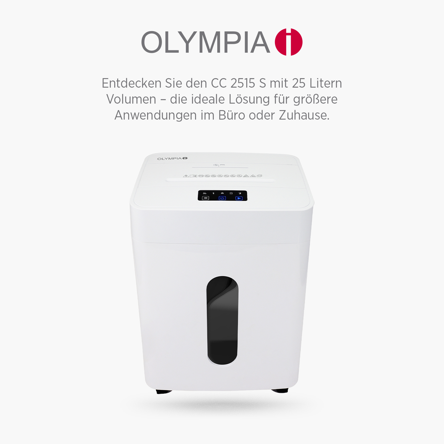 Olympia PS 53 CC Pro Aktenvernichter Partikelschnitt 4x38 mm 6 Blatt Olympia PS 53 CC Pro Aktenvernichter Partikelschnitt 4x38 mm 6 Blatt