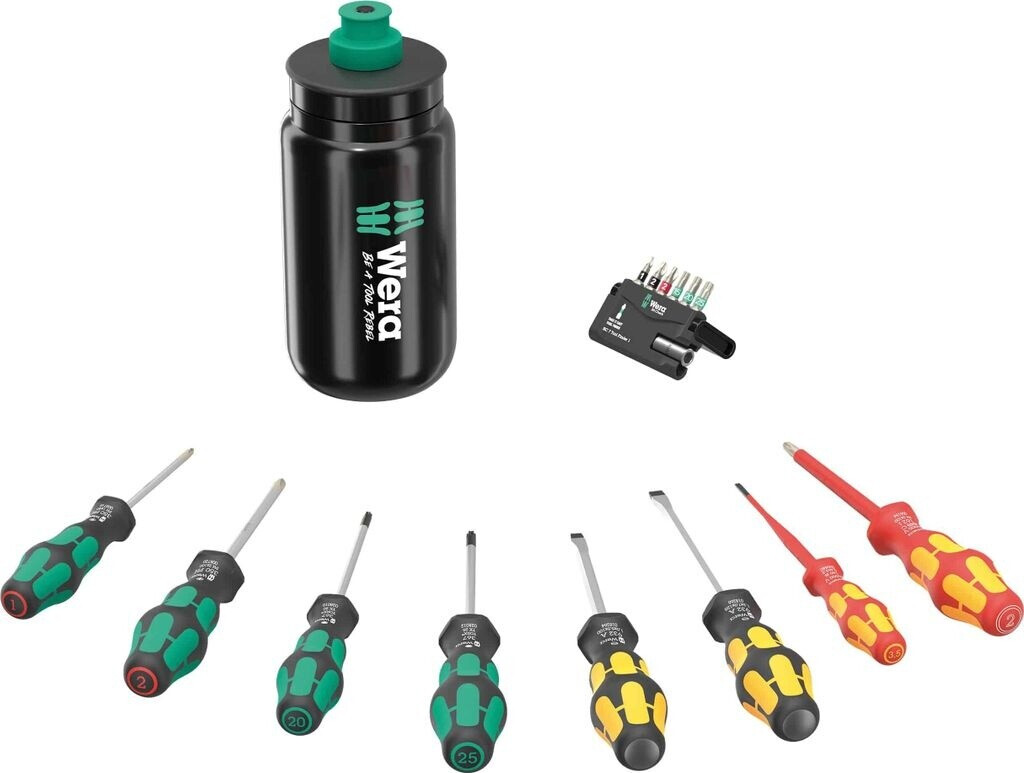 Wera Kraftform XL Bottle + Schraubendreher Set 9540 - 17-teilig Wera Kraftform XL Bottle + Schraubendreher Set 9540 - 17-teilig