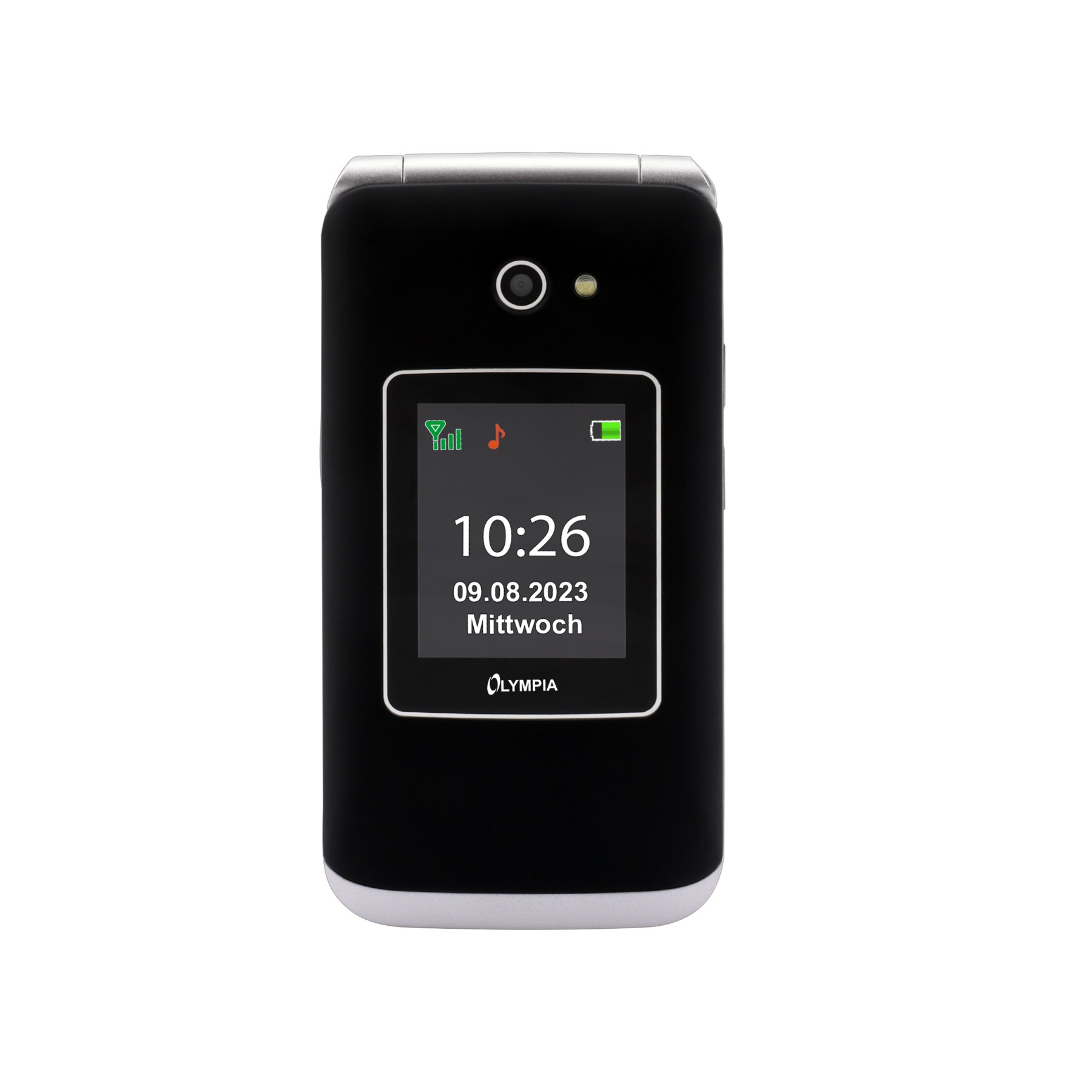 Vitus 4G Klappbare Senioren Mobiltelefon mit Großtasten schwarz Vitus 4G Klappbare Senioren Mobiltelefon mit Großtasten schwarz