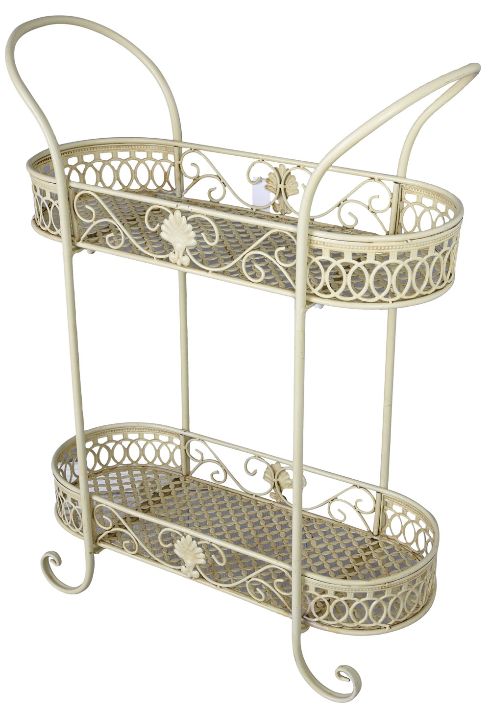 Dinett Blumenregal Etagere Landhausstil Beistelltisch Blumentisch Serviertisch