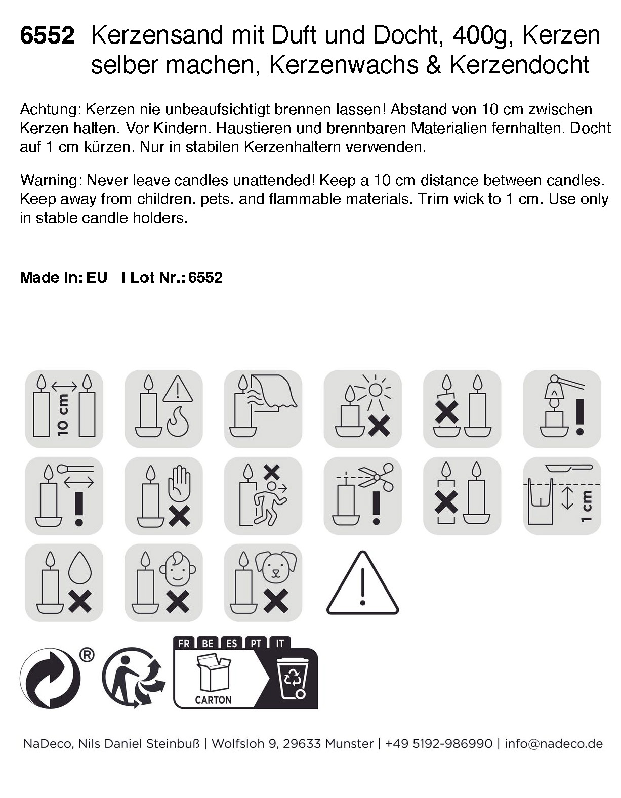 Produktverpackung Bild 1