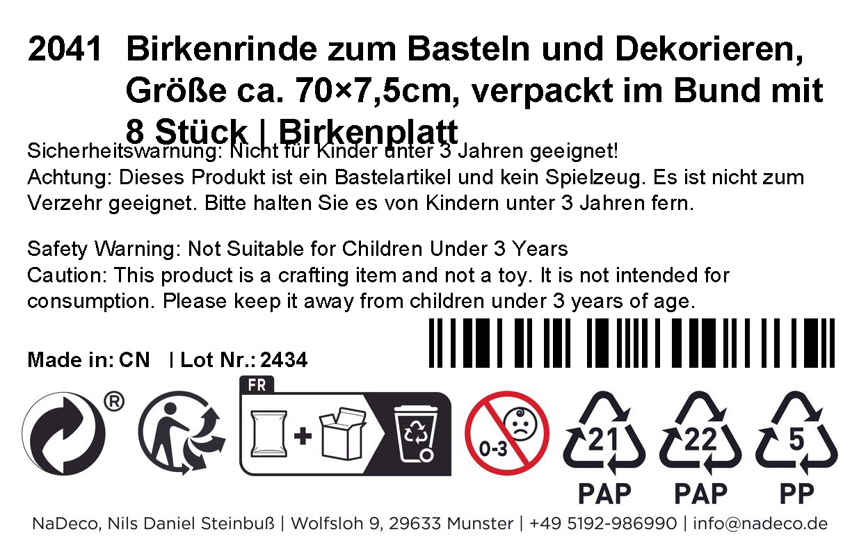 Produktverpackung Bild 1