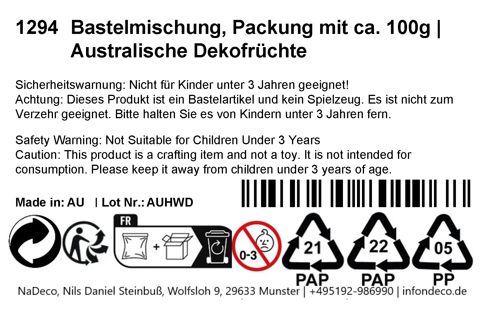Produktverpackung Bild 2