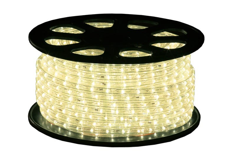 LED Lichtschlauch 24V Warmweiß | 30m Rolle Ø 13mm | LEDs vertikal