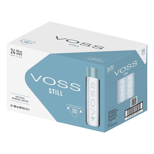 Voss Water Still 500ml - natürliches Mineralwasser, 24er Pack ( Artikel wurde eingestellt nur noch als Glasflasche )