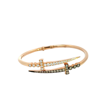 Armreif "Sword" Rose Gold