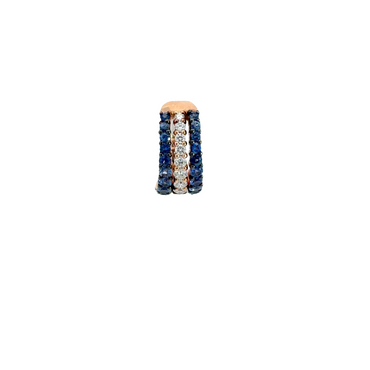 Ohr Clip "Saphire" Rose Gold