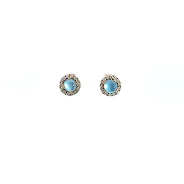 Ohrringe "Topaz" Rose Gold