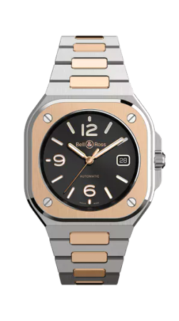 BR 05 BLACK STEEL & GOLD